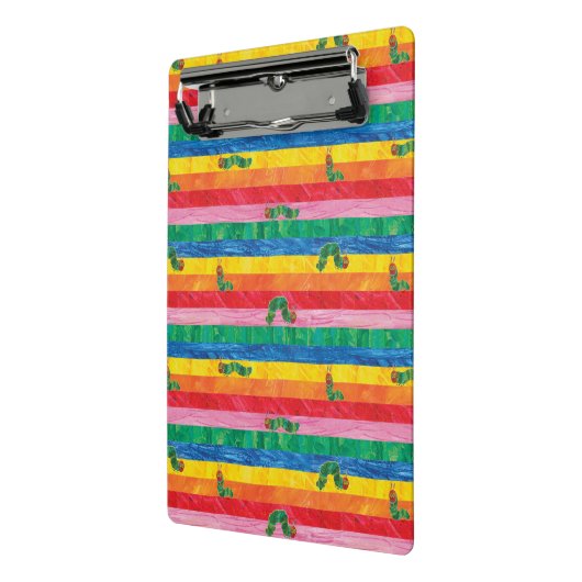 Eric Carle | Caterpillar regenboog streep patroon Mini Klembord (Angled2)
