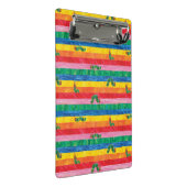 Eric Carle | Caterpillar regenboog streep patroon Mini Klembord (Schuin)