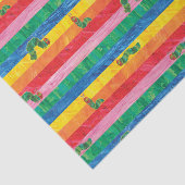 Eric Carle | Caterpillar regenboog streep patroon Tissuepapier (Detail)