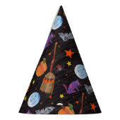 Eric Carle | Caterpillar zwart Halloween patroon Feesthoedjes (Links)