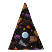 Eric Carle | Caterpillar zwart Halloween patroon Feesthoedjes (Rechts)