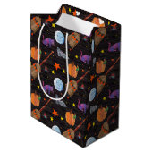 Eric Carle | Caterpillar zwart Halloween patroon Medium Cadeauzakje (Achterkant Gekanteld)