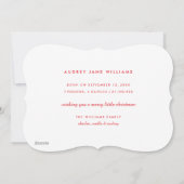 Eric Carle Christmas Caterpillar Feestdagenkaart (Achterkant)