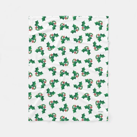 Eric Carle Christmas Caterpillar Fleece Deken (Voorkant)