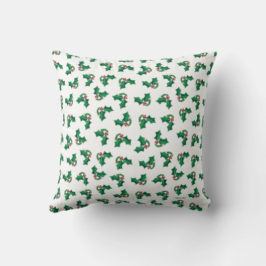 Eric Carle Christmas Caterpillar Kussen (Achterkant)