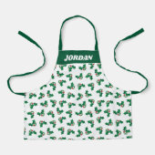 Eric Carle Christmas Caterpillar Schort (Voorkant)