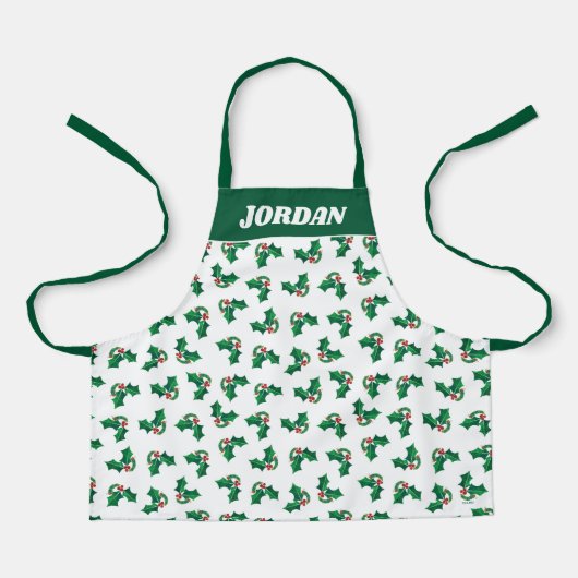 Eric Carle Christmas Caterpillar Schort (Voorkant)