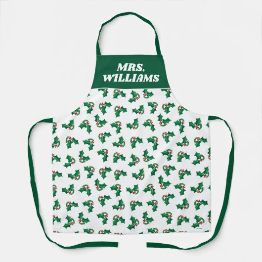 Eric Carle Christmas Caterpillar Schort (Voorkant)