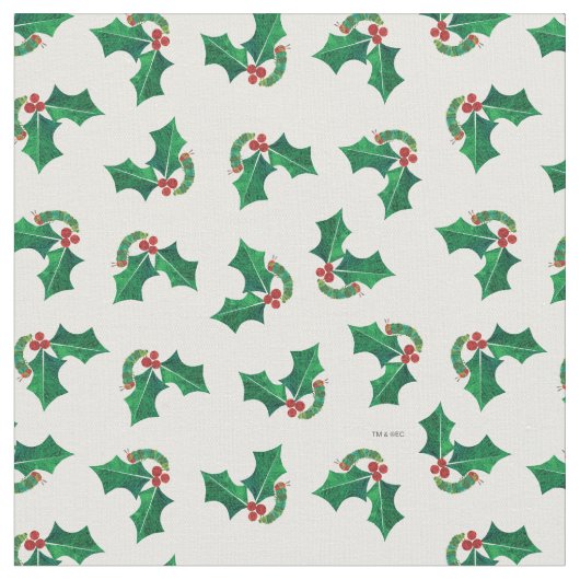 Eric Carle Christmas Caterpillar Stof (Close Up)