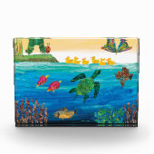 Eric Carle | Colorful Pond Scene Fotoblokken (Voorkant)