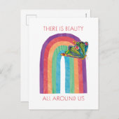 Eric Carle daar | Schoonheid is overal om ons heen Briefkaart (Voorkant / Achterkant)