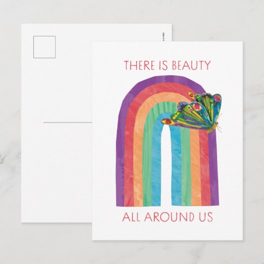 Eric Carle daar | Schoonheid is overal om ons heen Briefkaart (Voorkant / Achterkant)