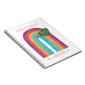 Eric Carle daar | Schoonheid is overal om ons heen Notitieboek (Rechterzijde)