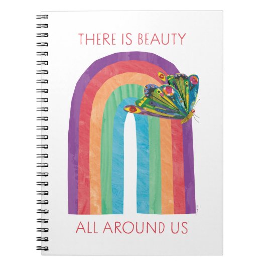 Eric Carle daar | Schoonheid is overal om ons heen Notitieboek (Voorkant)