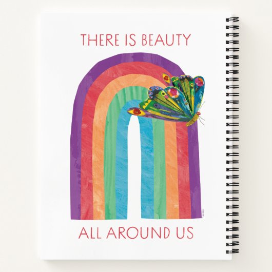 Eric Carle daar | Schoonheid is overal om ons heen Notitieboek (Achterkant)
