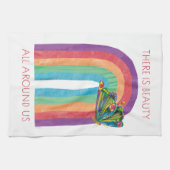 Eric Carle daar | Schoonheid is overal om ons heen Theedoek (Horizontaal)