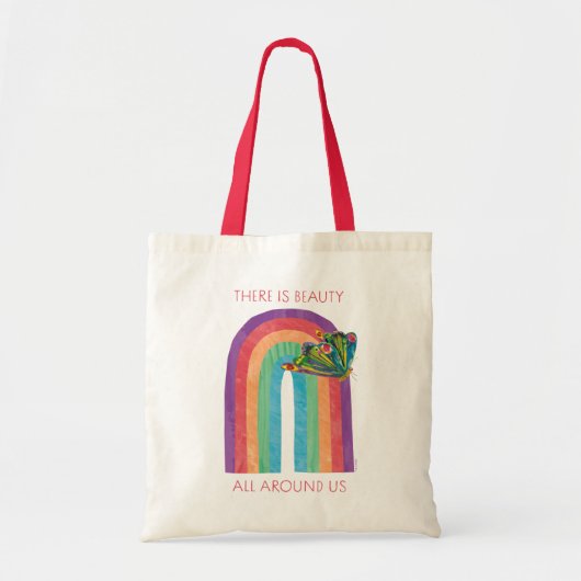 Eric Carle daar | Schoonheid is overal om ons heen Tote Bag (Voorkant)