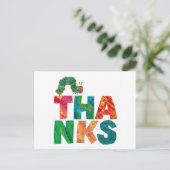 Eric Carle | Dank je Rups Briefkaart (Staand voorkant)