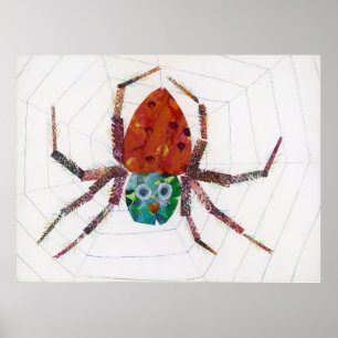 Eric Carle - de zeer drukke spin Poster