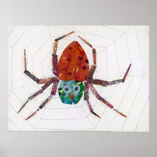 Eric Carle - de zeer drukke spin Poster (Voorkant)