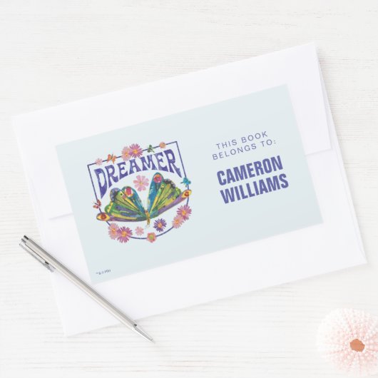 Eric Carle | Dreamer Rechthoekige Sticker (Envelop)