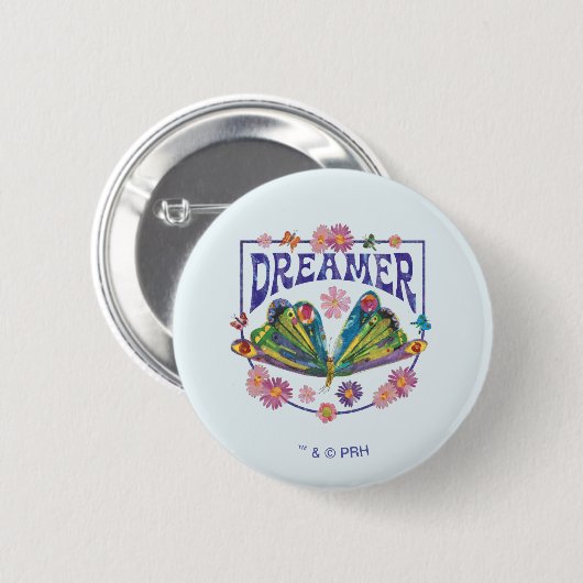 Eric Carle | Dreamer Ronde Button 5,7 Cm (Voorkant /achterkant)