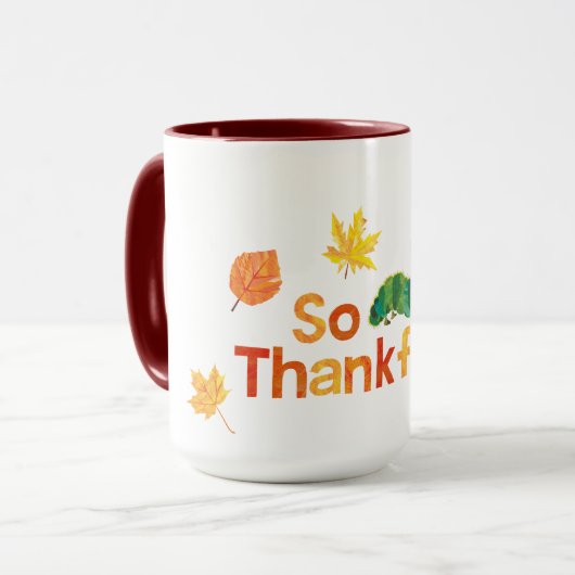 Eric Carle | Dus dankbare rups Mok (Voorkant links)