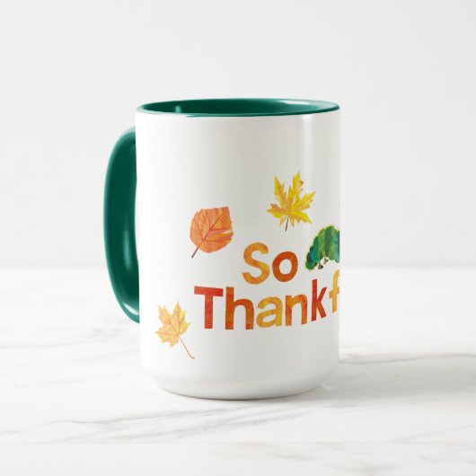 Eric Carle | Dus dankbare rups Mok (Voorkant links)