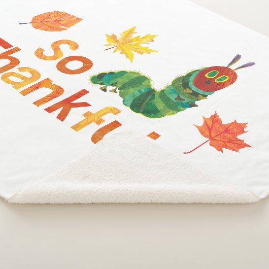 Eric Carle | Dus dankbare rups Sherpa Deken (3/4)