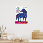 Eric Carle - een Blauwe Paard Poster (Keuken)
