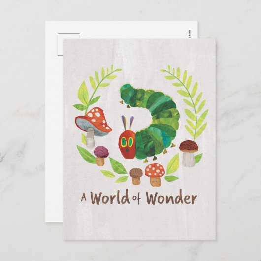 Eric Carle | Een wereld van verwondering Briefkaart (Voorkant / Achterkant)