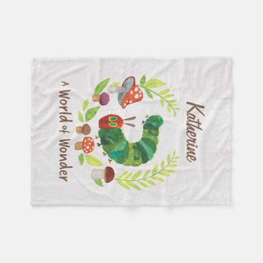 Eric Carle | Een wereld van verwondering Fleece Deken (Voorkant (Horizontaal))