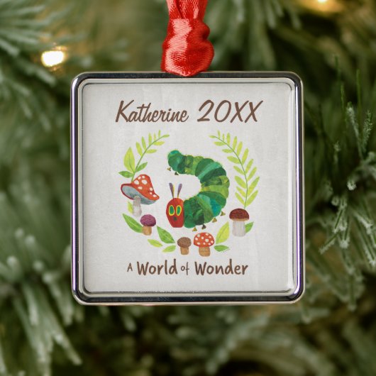 Eric Carle | Een wereld van verwondering Metalen Ornament (Boom)