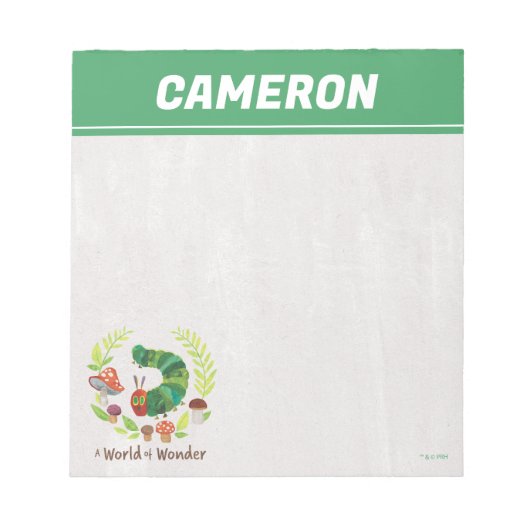 Eric Carle | Een wereld van verwondering Notitieblok (Voorkant)