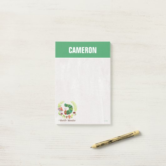 Eric Carle | Een wereld van verwondering Post-it® Notes (Op bureau)