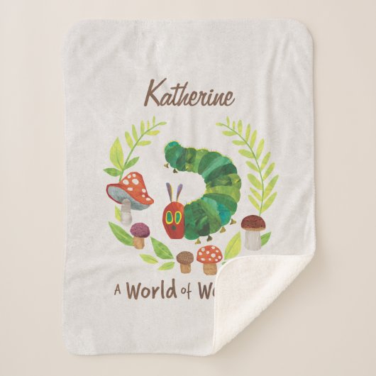 Eric Carle | Een wereld van verwondering Sherpa Deken (Voorkant)