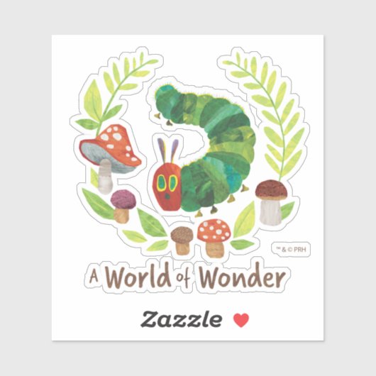 Eric Carle | Een wereld van verwondering Sticker (Vel)