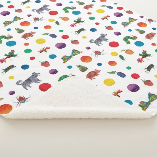 Eric Carle | Eric Carle Animals Pattern Sherpa Deken (3/4)