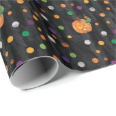 Eric Carle | Halloween polka dot patroon Cadeaupapier (Rol Hoek)