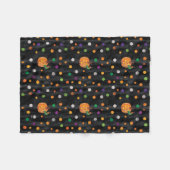 Eric Carle | Halloween polka dot patroon Fleece Deken (Voorkant (Horizontaal))