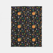 Eric Carle | Halloween polka dot patroon Fleece Deken (Voorkant)