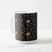 Eric Carle | Halloween polka dot patroon Koffiemok (Voorkant links)