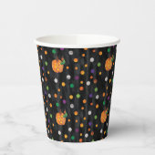 Eric Carle | Halloween polka dot patroon Papieren Bekers (Links)
