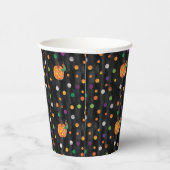 Eric Carle | Halloween polka dot patroon Papieren Bekers (Rechts)