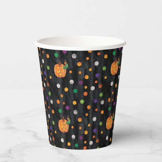 Eric Carle | Halloween polka dot patroon Papieren Bekers (Voorkant)