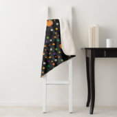 Eric Carle | Halloween polka dot patroon Sherpa Deken (In situ)