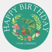 Eric Carle | Happy Birthday Gift Label (Voorkant)