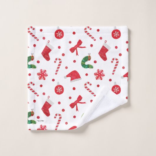 Eric Carle | Het zeer hongerige rups patroon Bad Handdoek (Wasdoekje)