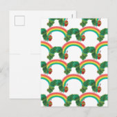 Eric Carle | Het zeer hongerige rups patroon Briefkaart (Voorkant / Achterkant)
