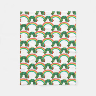 Eric Carle: Het zeer hongerige rups patroon Fleece Deken